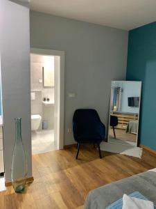 Koupelna v ubytování Deluxe Suites Mandić