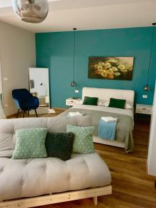 Postel nebo postele na pokoji v ubytování Deluxe Suites Mandić
