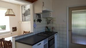 Kjøkken eller kjøkkenkrok på Vakantiewoning Deend