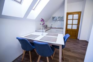 Kuchyň nebo kuchyňský kout v ubytování Apartament Miejski