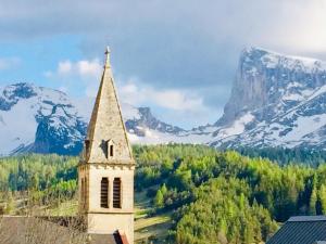 Vue générale sur la montagne ou vue sur la montagne depuis le B&B/chambre d'hôtes
