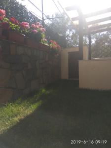 Zahrada ubytování Ioannis Stagkonis Apartment