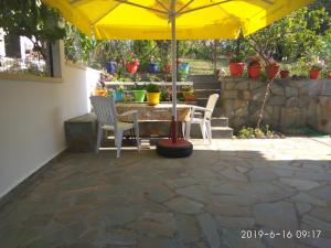Zahrada ubytování Ioannis Stagkonis Apartment