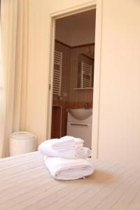 Phòng tắm tại Bed & Breakfast Duomo Di Taormina