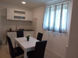 Kuchyň nebo kuchyňský kout v ubytování Guesthouse Matija