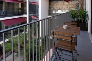 En balkong eller terrasse på Casas do Teatro