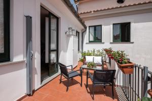 Μπαλκόνι ή βεράντα στο B&B Terza Luna