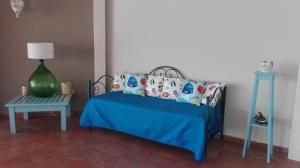 Säng eller sängar i ett rum på Tenuta Agrituristica Castellesi