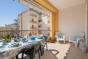 Balkón alebo terasa v ubytovaní LE NOBILI DIMORE-appartamenti in Residence Rosa Virginia-VISTA MARE