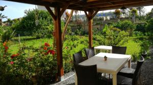 A garden outside B&B Tifeo