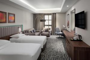 TV a/nebo společenská místnost v ubytování Park Inn by Radisson Makkah Aziziyah