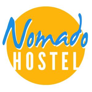 
The logo or sign for the hostel
