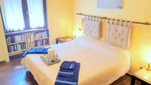 Postel nebo postele na pokoji v ubytování Bed & Breakfast A San Siro 75