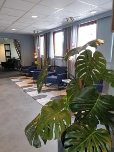 Istumisnurk majutusasutuses Narvik Hotel Wivel