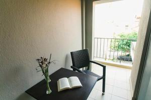 Balkón alebo terasa v ubytovaní Frangeo boutique rooms