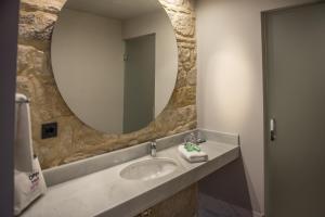 Koupelna v ubytování Hotel Don Juan Boutique