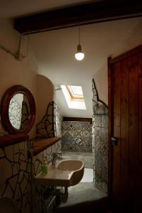 Ванная комната в Un coccodrillo a FrAsSiNo