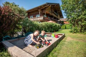 Zahrada ubytování Appartement Unterbering