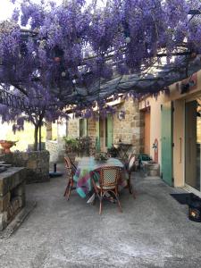 Zahrada ubytování Chambre d'hôtes Au creux du Chambon
