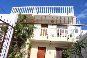 Balkón nebo terasa v ubytování AH KIN Cancun Centro