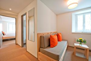 Łóżko lub łóżka w pokoju w obiekcie Hotel Donatz