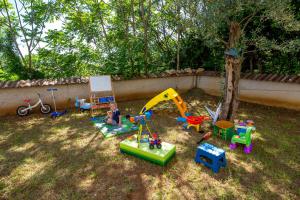 Herní místnost nebo prostor pro děti v ubytování klein aber fein