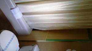 Koupelna v ubytování Campbell Motel