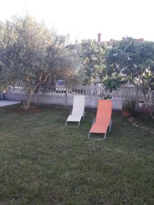 Zahrada ubytování Apartments Hrga
