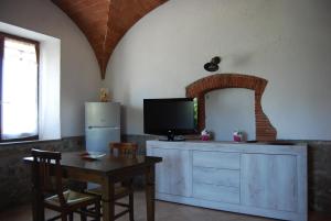 A television and/or entertainment centre at Villa Sara