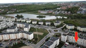 Pemandangan dari udara bagi Apartament Familijny Gdańsk 3 ROOMS 64m2