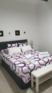 Postel nebo postele na pokoji v ubytování Apartamento Toledo San Justo