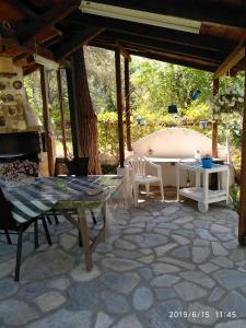 Patio nebo venkovní prostory v ubytování Sevi Platamon Home