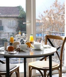 Možnosti snídaně pro hosty v ubytování Apart Hotel B