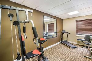 Fitness centrum a/nebo fitness zařízení v ubytování Comfort Inn & Suites Fairborn near Wright Patterson AFB