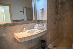 Koupelna v ubytování Hotel Baja Romantica