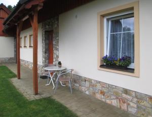 Vonkajšia záhrada v ubytovaní Apartman 300