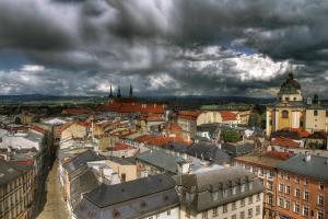 Výhľad na mesto Olomouc alebo výhľad na mesto priamo z hotela