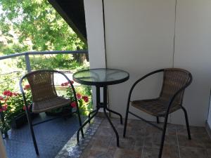 Balkon lub taras w obiekcie Smx Apartement