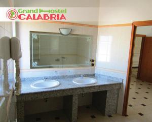 Kúpeľňa v ubytovaní Grand Hostel Calabria