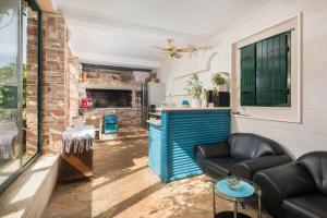 Χώρος καθιστικού στο Apartments Dalmatinska Kuća