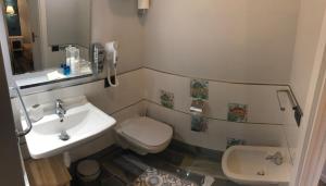 Baðherbergi á B&B Ponza Suite
