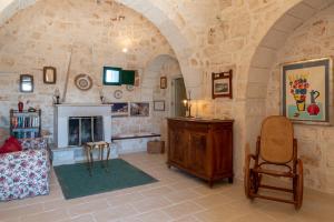 พื้นที่นั่งเล่นของ Stile e relax nei trulli by Wonderful Italy