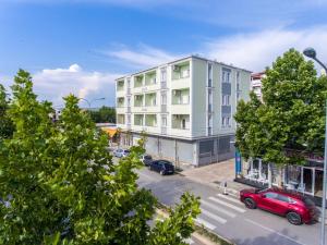 Budova, kde se apartmán nachází