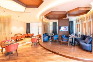 Zona de lounge sau bar la Lankaran Springs Wellness Resort