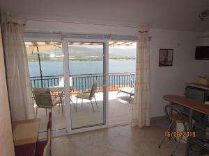 Balkón nebo terasa v ubytování apartmani Mandic