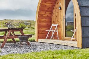 Zahrada ubytování Iona Pods