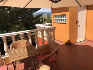 Balkón alebo terasa v ubytovaní APARTAMENTO EN LA LAGUNA