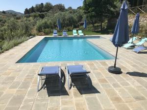 Bazén v ubytovaní Agriturismo San Martino alebo v jeho blízkosti