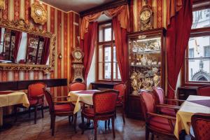 Posezení v ubytování Grand Hotel Praha