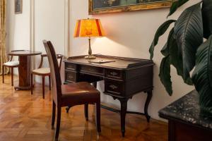 Posezení v ubytování Grand Hotel Praha